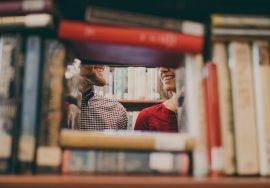 arrange book on shelf